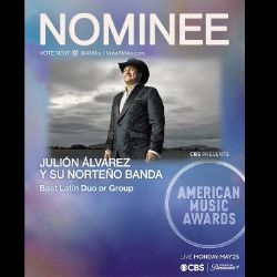 Julión Álvarez es nominado en los American Music Awards
