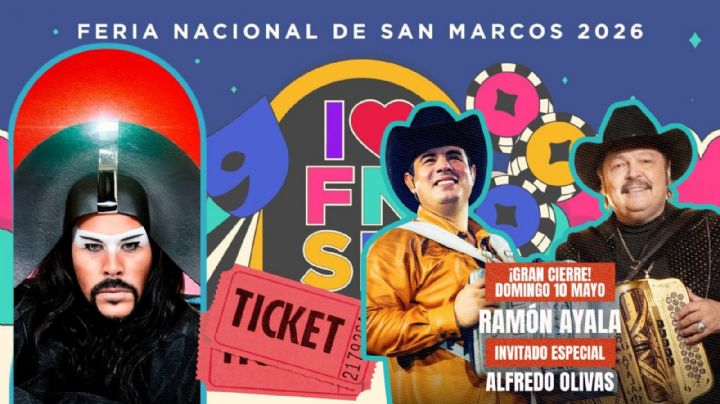 Feria Nacional de San Marcos 2026: ¿Qué artistas se presentarán HOY 10 de mayo en el Foro de las Estrellas y el Palenque durante la CLAUSURA?
