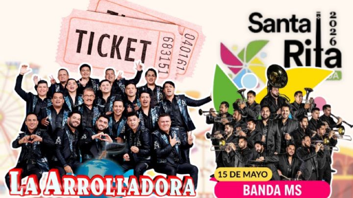 Feria Santa Rita Chihuahua 2026: Cartelera de artistas que darán concierto HOY 15 de mayo en el Teatro del Pueblo y el Palenque; precios