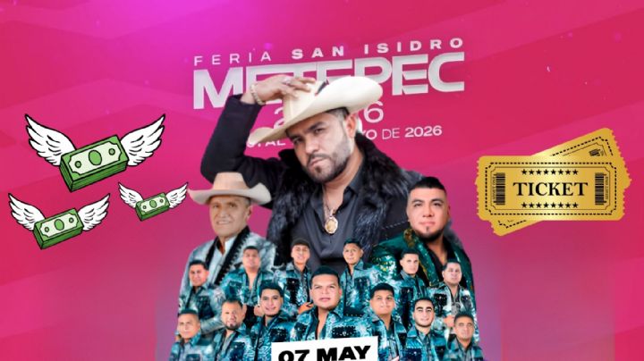 Feria San Isidro Metepec 2026: Artistas que darán concierto HOY 7 de mayo en el Teatro del Pueblo