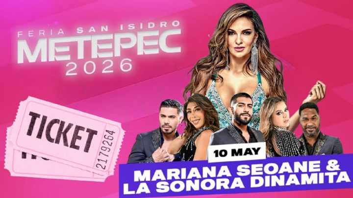 Feria San Isidro Metepec 2026: Artistas que se presentarán HOY 10 de mayo en el EDOMEX; precios