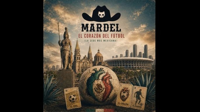 Mardel celebra a Jalisco con “El corazón del fútbol”