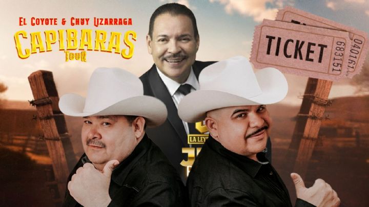 Julio Preciado se une a “Capibaras Tour”: ¿Cuándo y dónde serán los conciertos con Chuy Lizárraga y El Coyote?