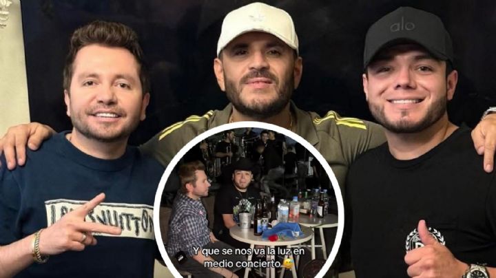 El Komander, Lenin Ramírez y Memo Garza vuelven a sufrir incidente durante concierto y desatan burlas en redes | VIDEO
