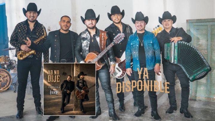 Espinoza Paz y La Fiera de Ojinaga unen sus talentos y estrenan “Yo No Dije”, una canción dedicada al desamor | VIDEO