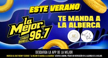 LA MEJOR TE MANDA A LA ALBERCA