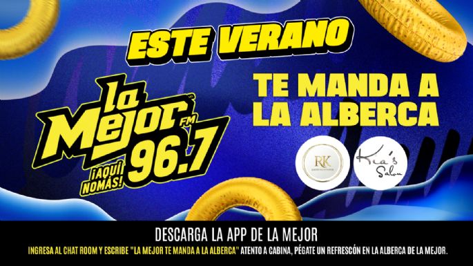 LA MEJOR TE MANDA A LA ALBERCA