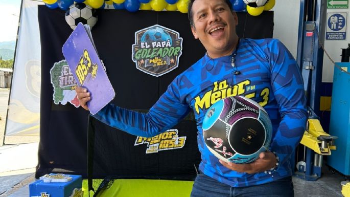 "El Papá Goleador de La Mejor 105.3"