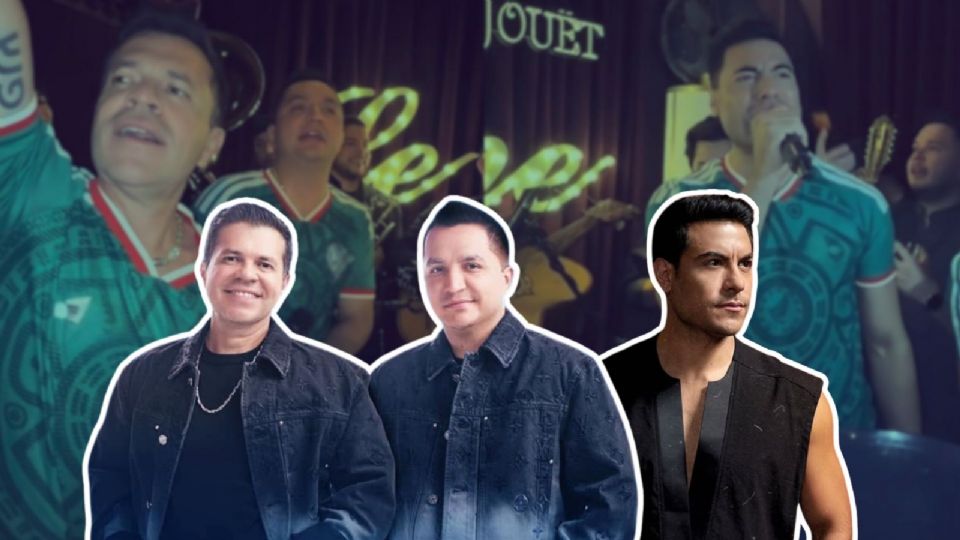 Jorge Medina, Josi Cuen y Carlos Rivera juntos en España.