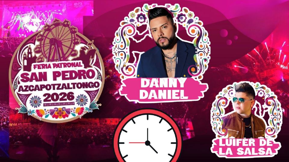 Artistas que se presentarán HOY en la Feria San Pedro Azcapotzaltongo 202