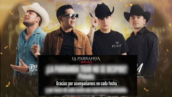 ¿La Parranda Tour se termina? Fans especulan sobre cambios importantes para esta gira | FOTO