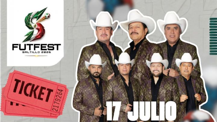 FutFest Saltillo 2026: ¿Qué artistas darán concierto HOY 17 de julio en Coahuila? Precio de los boletos