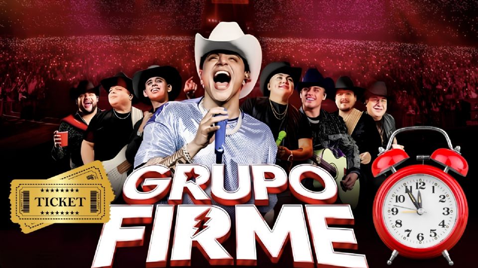 ¿A qué hora inicia el concierto de Grupo Firme de HOY 17 de julio?