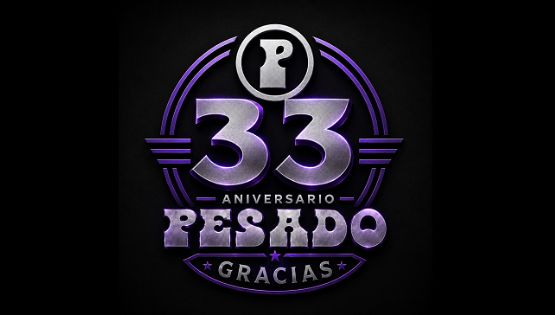 Pesado agradece 33 años de historia y apoyo incondicional