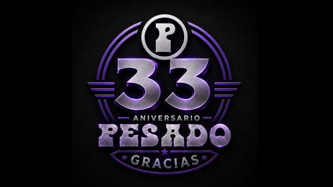 Pesado agradece 33 años de historia y apoyo incondicional