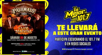 La Mejor 101.7 FM te lleva a un evento irrepetible