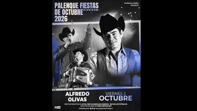 Alfredo Olivas de regreso a los escenarios