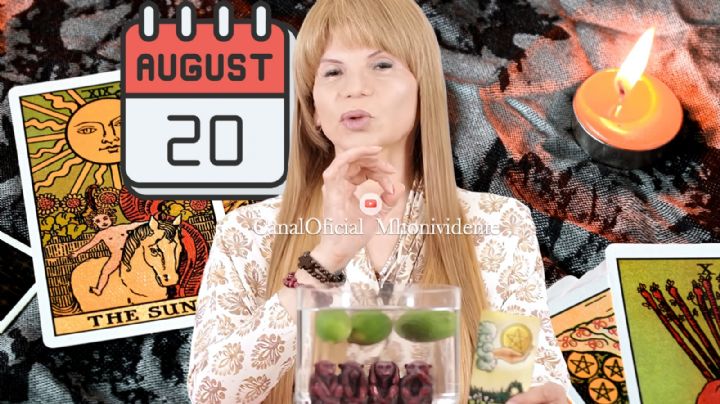 Cartas del Tarot de Mhoni Vidente: Conoce el mensaje URGENTE para cada signo HOY 20 de agosto