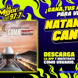 Gana Boletos para ver a Natanael Cano