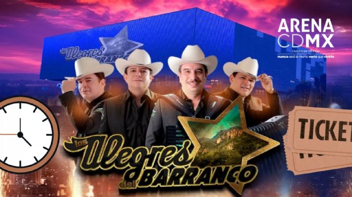 Los Alegres del Barranco en la Arena CDMX 2026: ¿A qué hora empieza el concierto HOY 7 de agosto y quiénes son los artistas invitados?