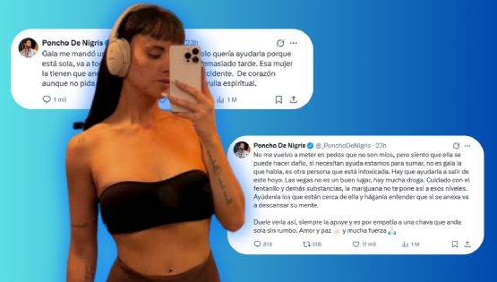 Gala Montes responde a los mensajes de preocupación de Poncho De Nigris y sorprende con nuevo look