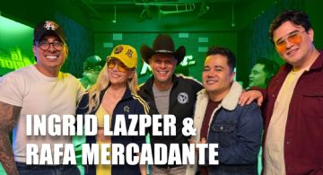 Rafa Mercadante e Ingrid Lazper revelan detalles de “Saque de Banda” y su amor al fútbol
