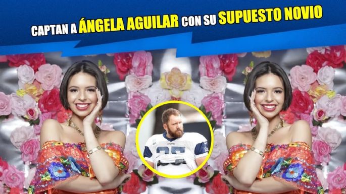 Captan a Ángela Aguilar con su supuesto novio