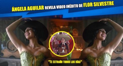 Ángela Aguilar revela video inédito de Flor Silvestre