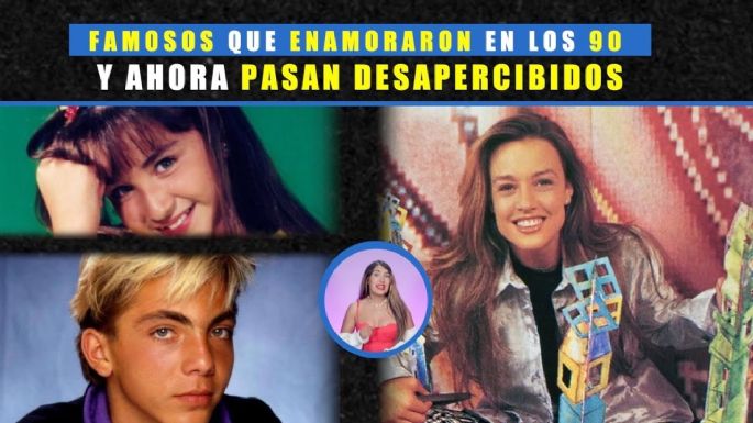 Famosos que enamoraron a sus fans en los 90s y ahora pasan desapercbidos