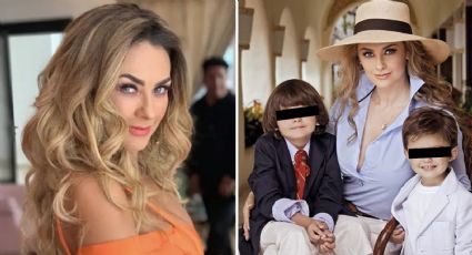 Aracely Arámbula revela que podría presentar pronto a sus hijos: Miguel y Daniel