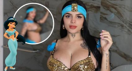 Karely Ruiz posa como la princesa Jazmín y asegura estar en busca de su Aladdin