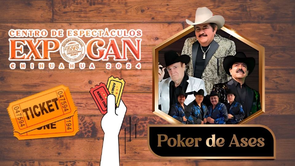 Poker de Ases en la Expo Gan Chihuahua 2024