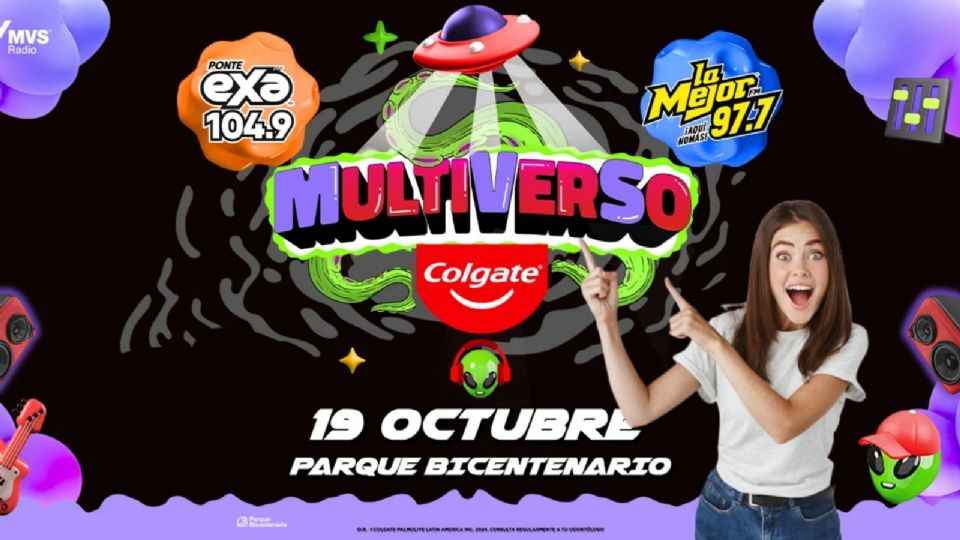 Faltan dos días para el Concierto Colgate Multiverso 2024