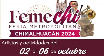 Feria de Chimalhuacán 2024: Cartelera de artistas, actividades, fechas y horarios del 2 al 6 de octubre