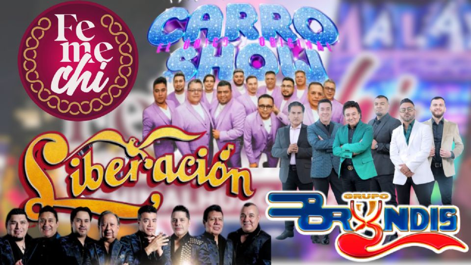 Estos son los artistas que se presentarán HOY 6 de octubre en la Feria Metropolitana Chimalhuacán 2024