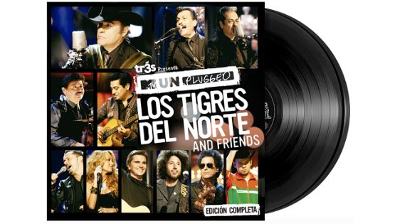 Los Tigres del Norte lanzan en vinilo una de sus producciones exitosas