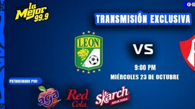 ¡TRANSMISIÓN EN EXCLUSIVA! LEÓN VS ATLAS.