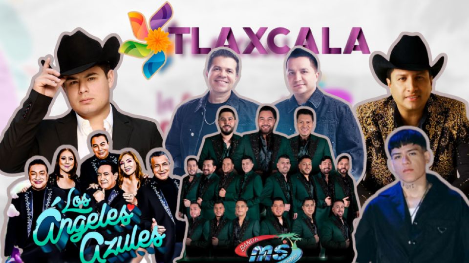 Estos son los artistas que se presentarán en la Feria de Tlaxcala 2024