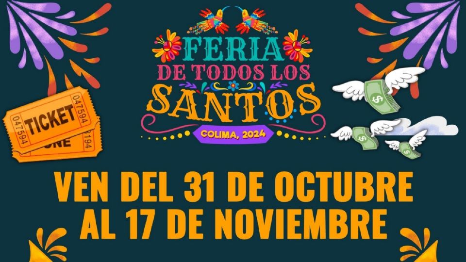 Feria de todos los Santos en Colima precio de los boletos