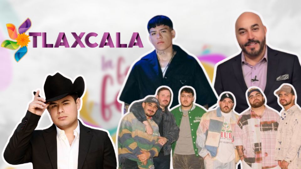 Estos son los artistas que se presentarán esta semana en la Feria de Tlaxcala 2024