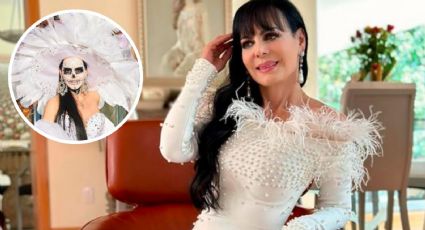 FOTOS: Maribel Guardia se convierte en la Catrina Blanca