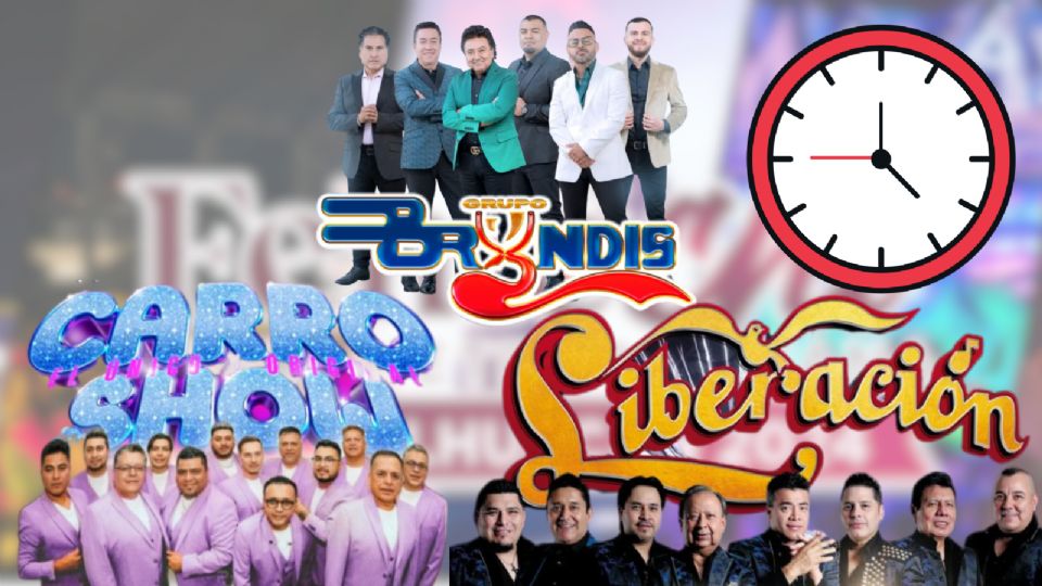 Este es el horario en que darán inicio los conciertos de HOY en la Feria Metropolitana Chimalhuacán 2024