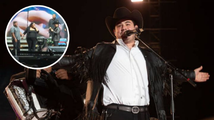 VIDEO: Así fue la revelación de género en pleno concierto de Alfredo Olivas ¿será papá?