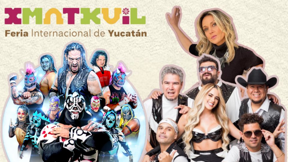 Estos son lo artistas que se presentarán HOY en la Feria Xmatkuil Yucatán 2024