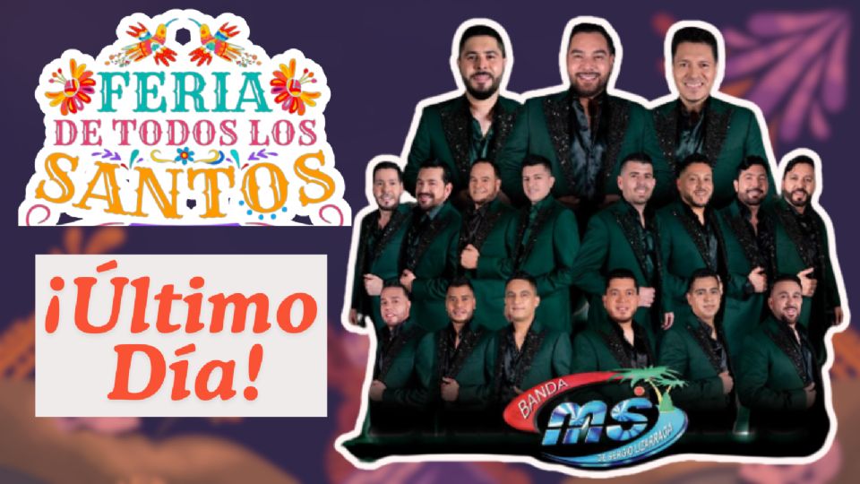 La Banda MS se presentará en el último día de la Feria de Todos los Santos Colima 2024