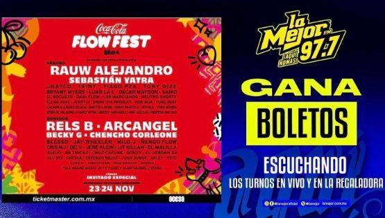 Gana Boletos para el Flow Fest