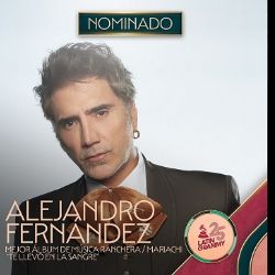 Alejandro Fernández se llevó su cuarto Latin Grammy