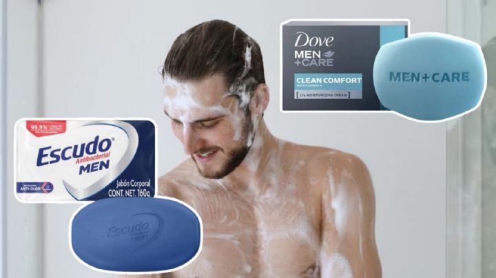 Dove Men o Escudo Men: El mejor jabón de tocador para hombre, según la PROFECO