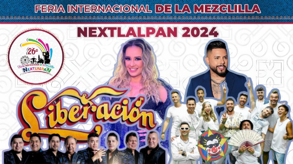 Estos son los artistas que se presentarán esta semana en la Feria de la Mezclilla Nextlalpan 2024