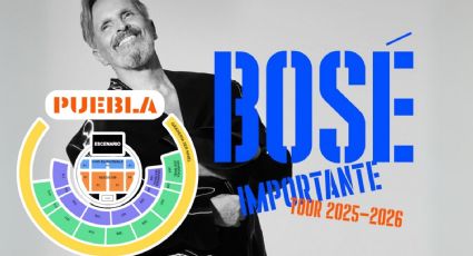 Boletos Miguel Bosé en Puebla: Precios y zonas para su concierto “Importante Tour 2025” en el Auditorio GNP Seguros